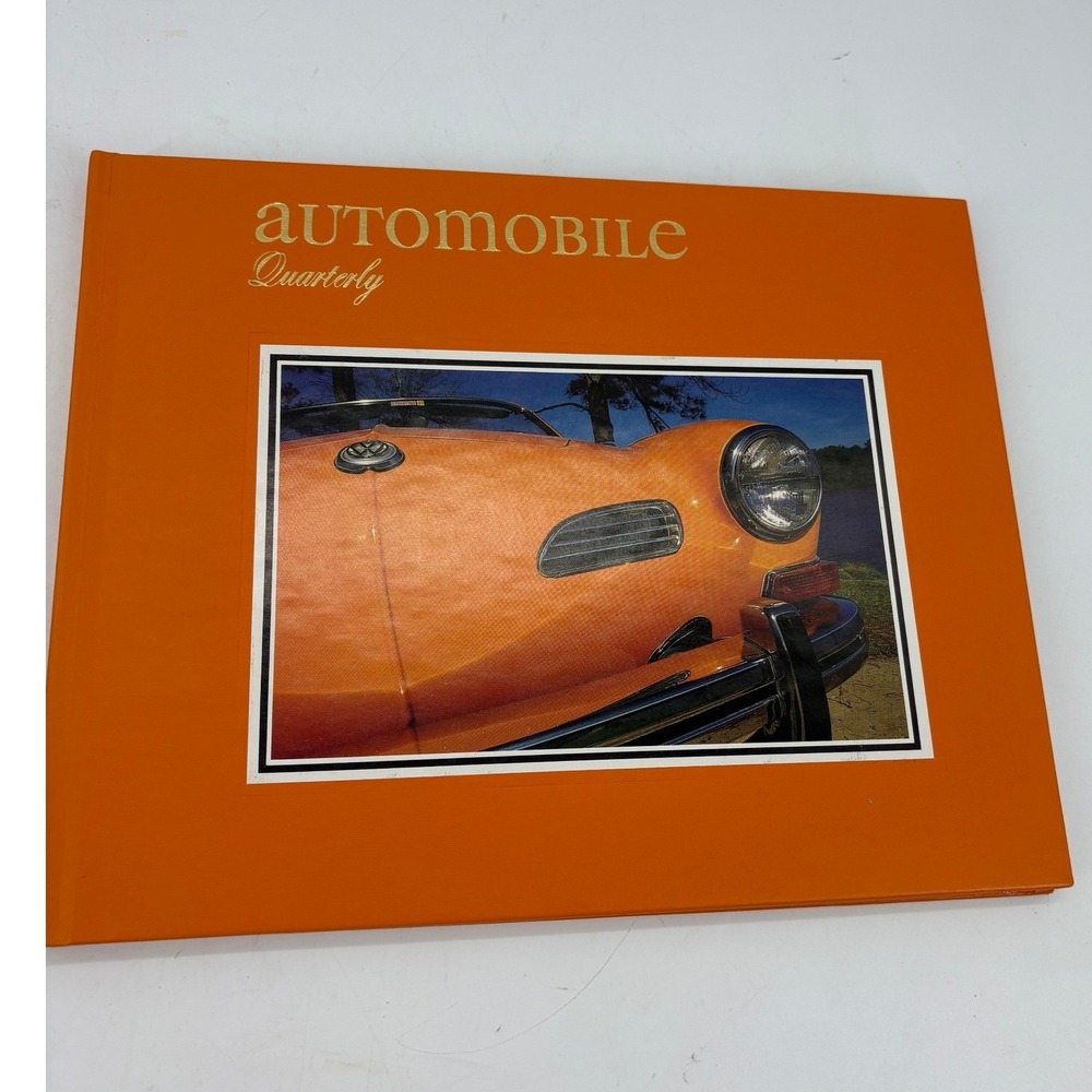 Automobile Quarterly Book Vol 27 No 3 1989 Karmann Abarth Mercedes Orange